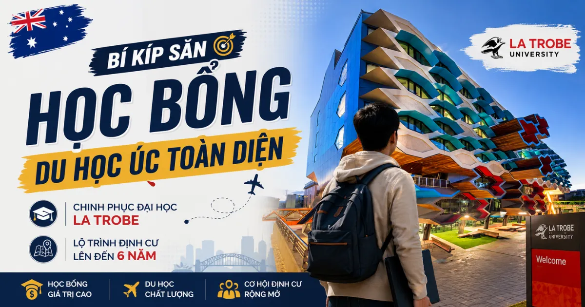 Học bổng du học Úc đại học La Trobe La Trobe High Achiever Scholarship