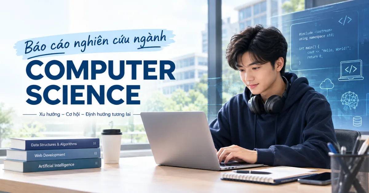 Tổng quan ngành Computer Science, chương trình đào tạo, nghề nghiệp và triển vọng tương lai